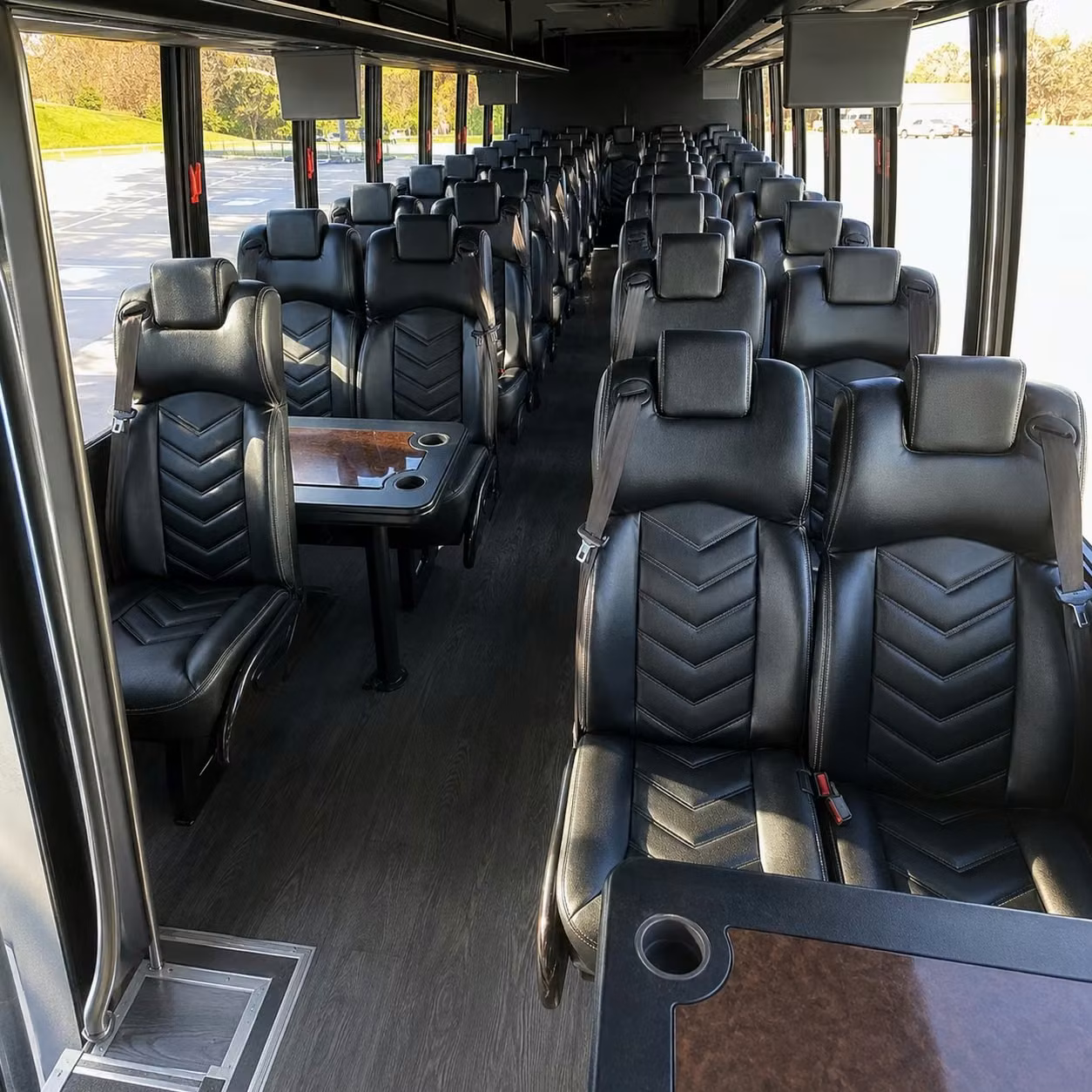 25 passenger minibus inside