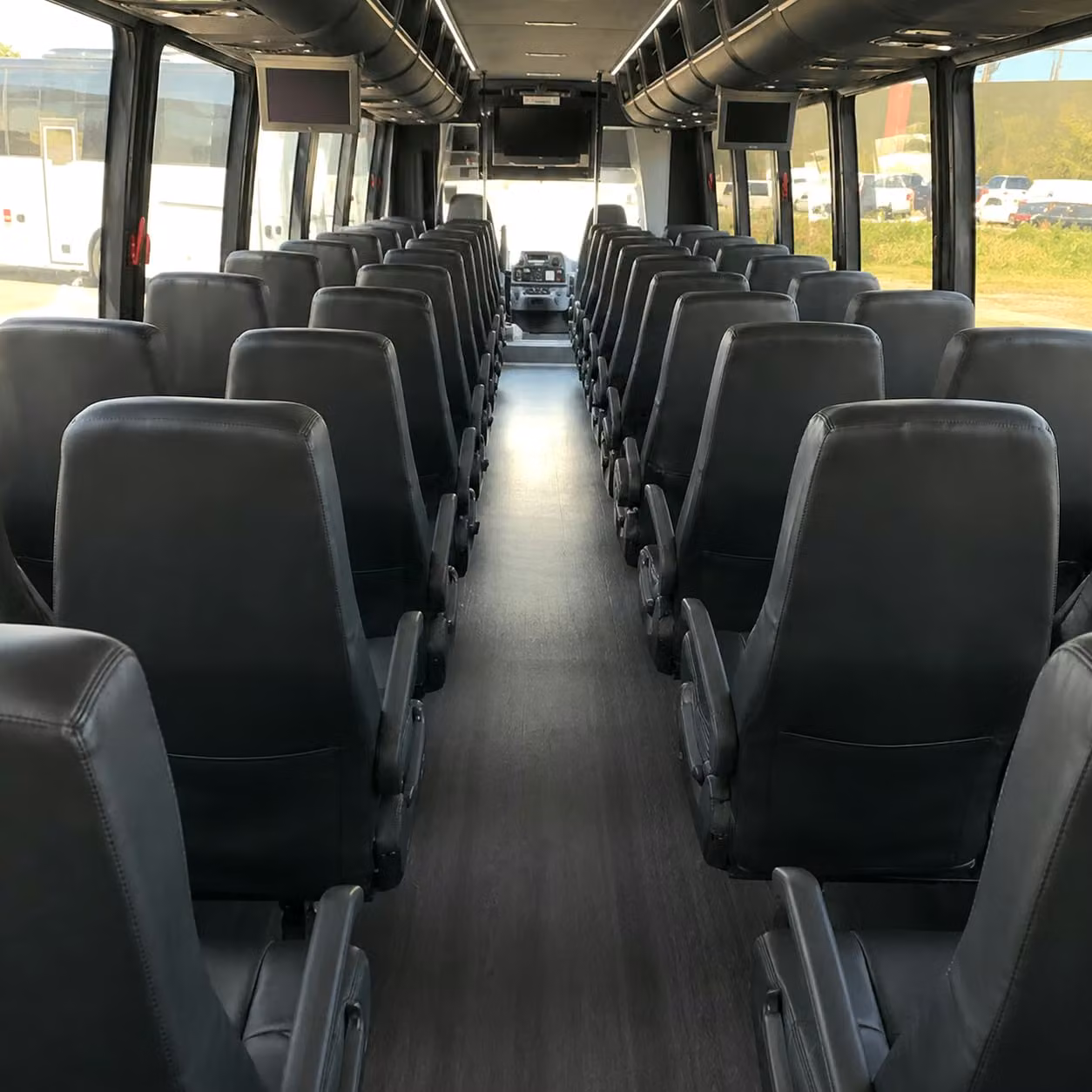 30 passenger minibus interior