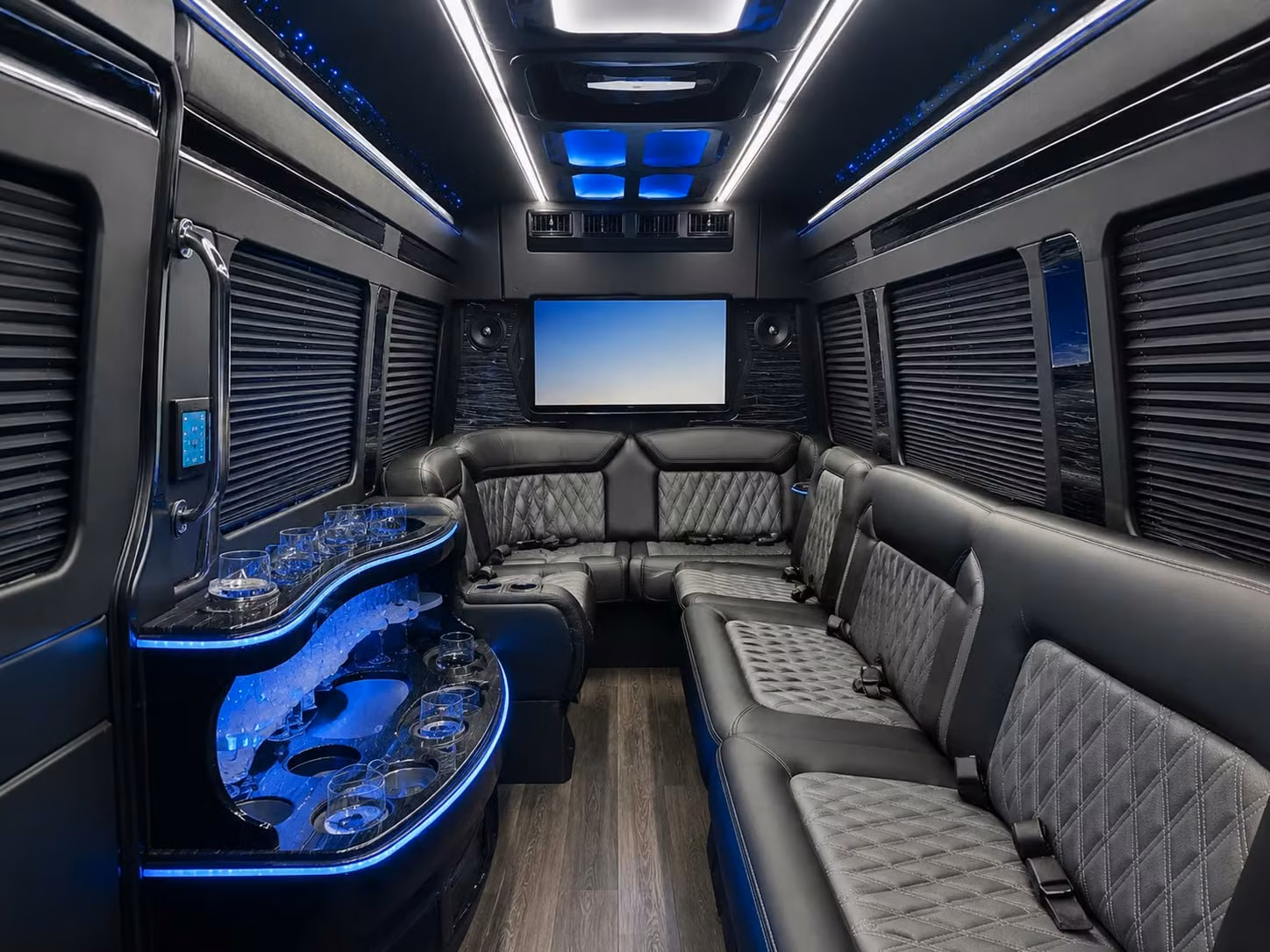 bus rental options for plano trips