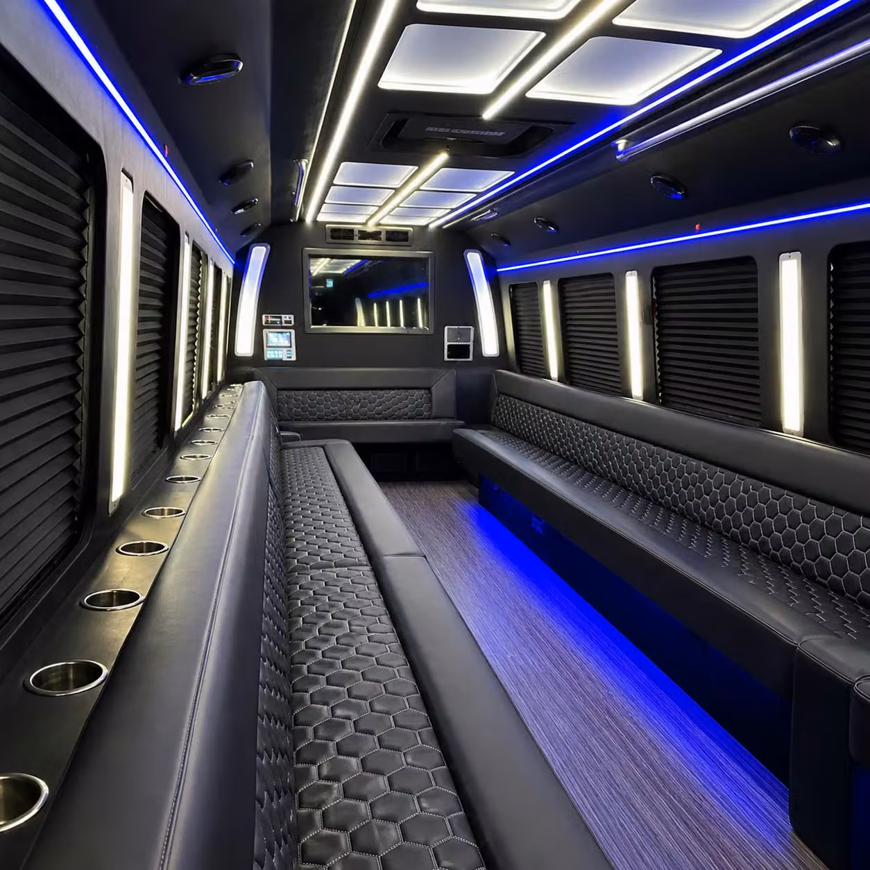 party buses for concert nights out of plano s legacy west and downtown districts