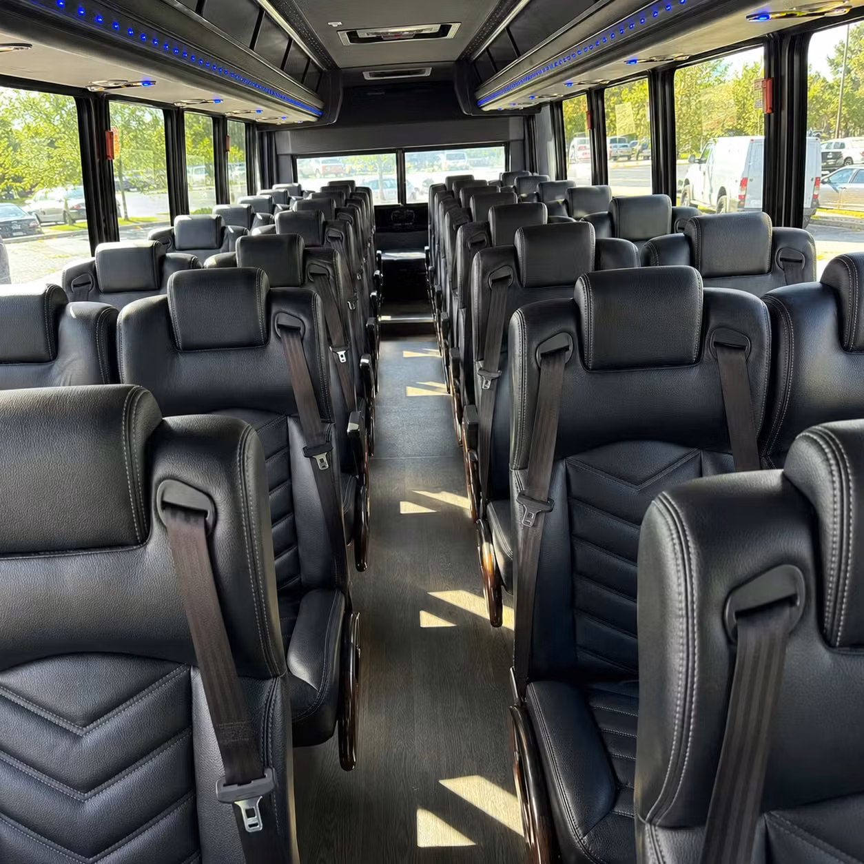 plano 25 passenger minibus rental
