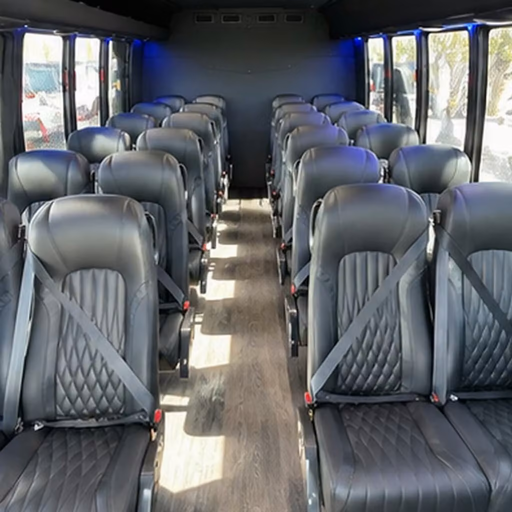 plano 35 passenger minibus rental