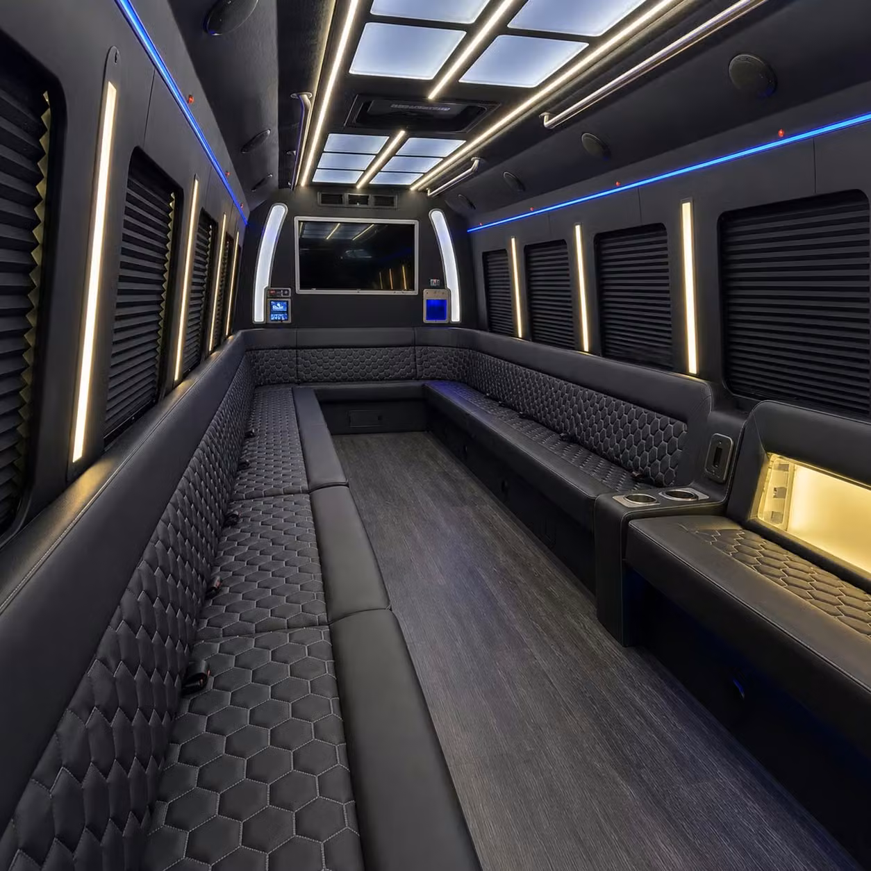plano prom party buses with the amenities your group will love