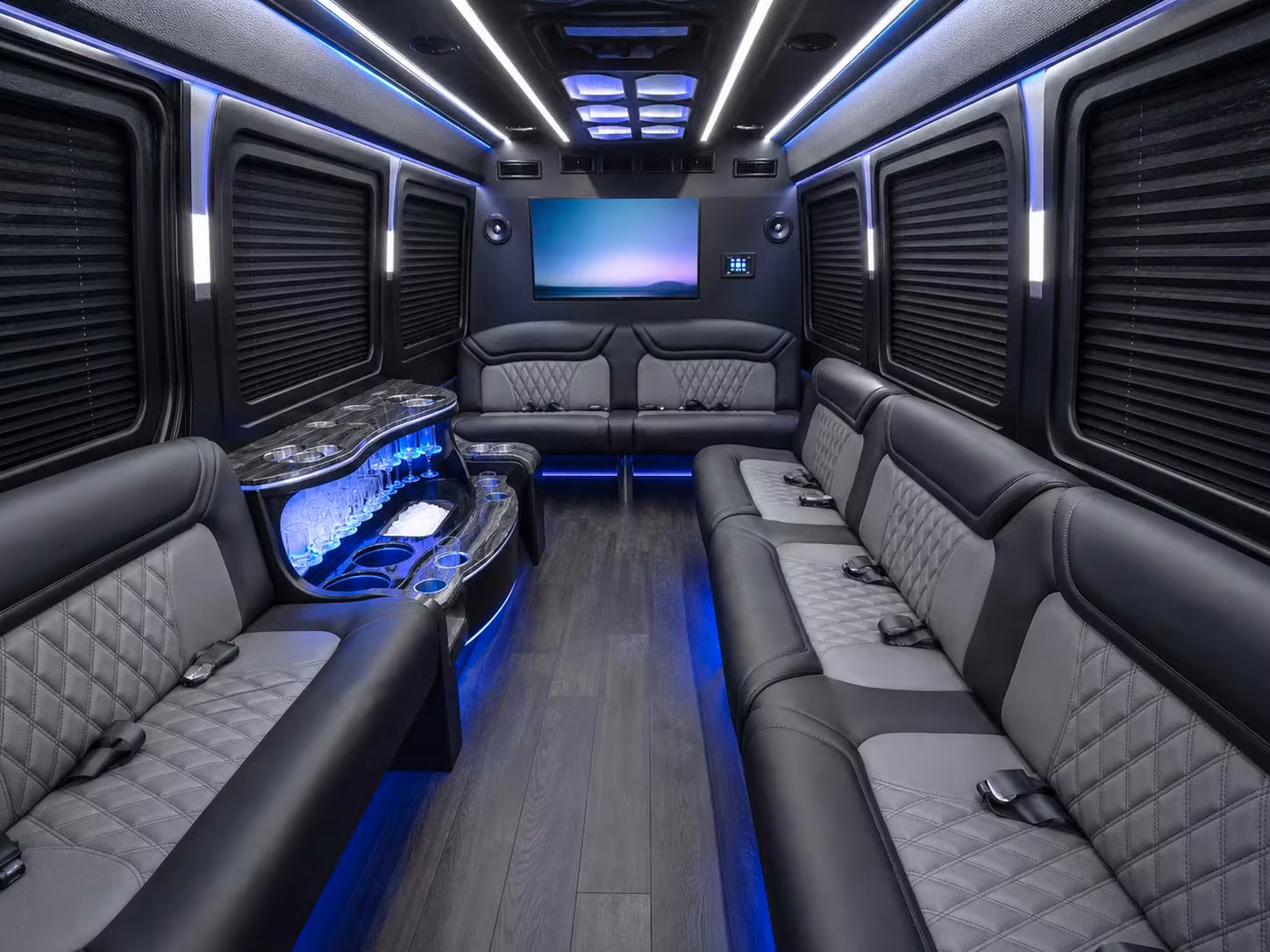 remote parking lot shuttles for large plano corporate campuses