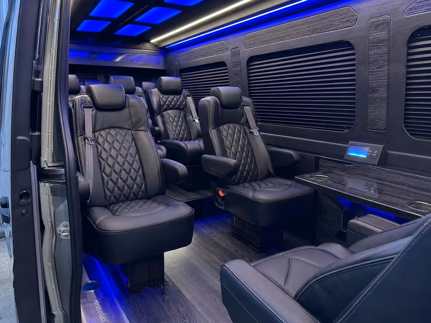 sprinter van transportation for groups and events across plano