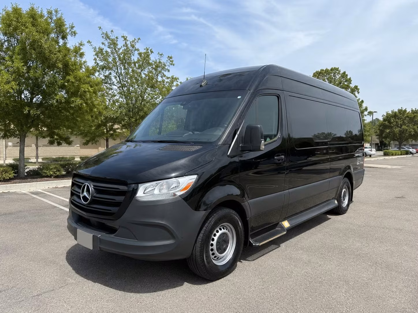 sprinter van with driver